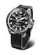 Vostok Europe Space Race Men's Watch Battery with Black Leather Strap