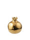 Zen Collection Tischplatte Glücksbringer Granatapfel Gold Keramik 1Stück