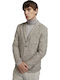 Men's Suit Jacket Regular Fit Gray
