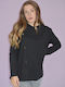 Damen Schwarze Strickbluse Garantie 7771