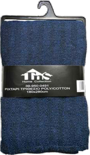 TnS TnS Sesselüberwurf 150x180cm Blau