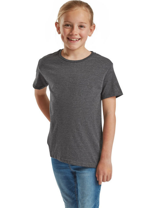 Fruit of the Loom Kids' T-shirt Dark Heather Gr...