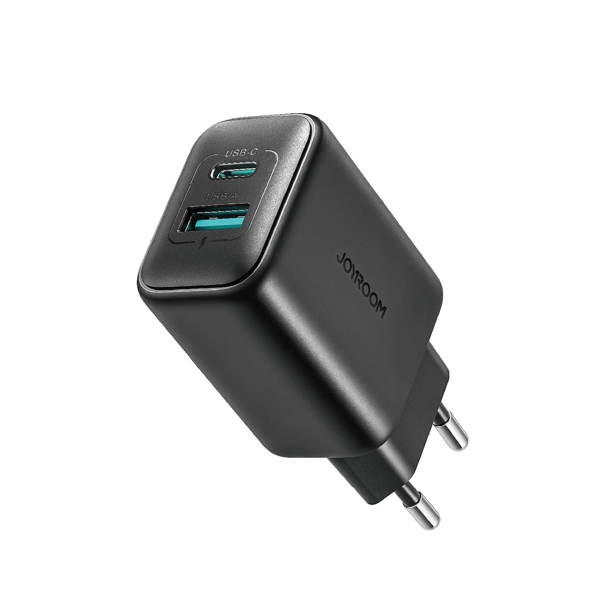 Joyroom JR-TCF13 Dual-Port (A+C) 25W Power Charger (black)