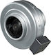 Ventilator centrifugal din metal cu conductă de 98 mm diametru