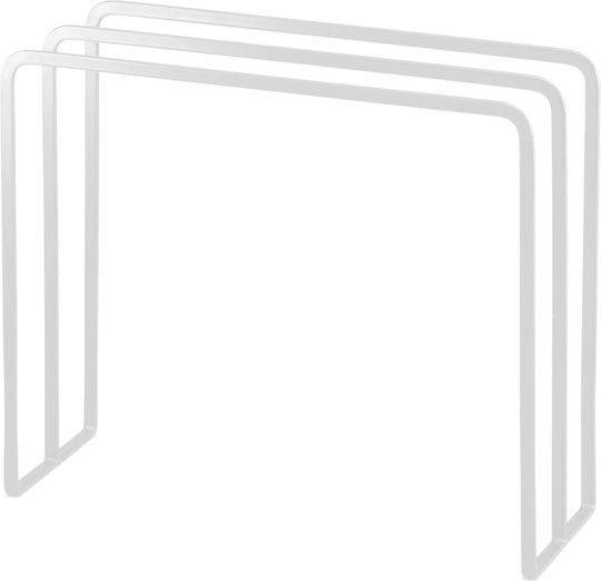 Yamazaki Κρεμάστρα Κουζίνας Μεταλλική 30x10x25εκ. Λευκή