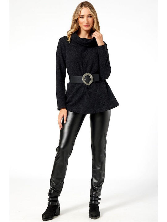 Anna Raxevsky Damen Stoff Hose Black