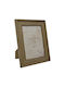 Ankor Plastic Photo Frame with Brown Frame