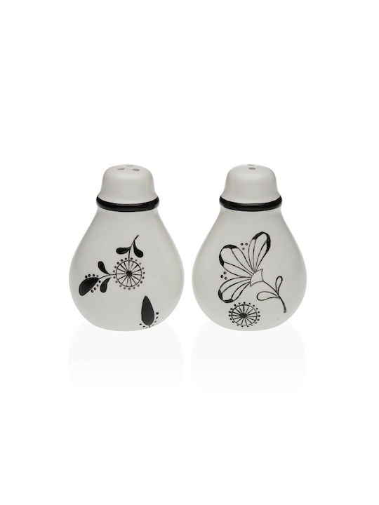 Versa Salt and Pepper Set Ceramic 2pcs