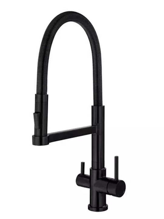 Primato Kitchen Faucet Counter Black