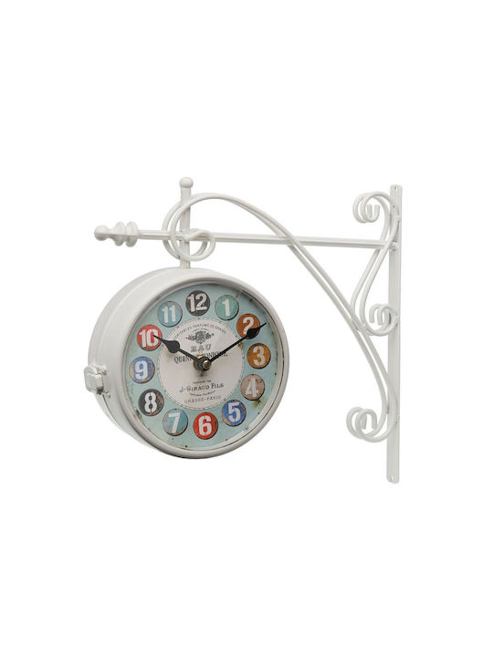 Versa Wall Clock Metallic