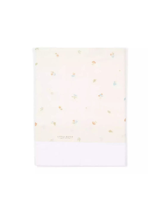 Little Dutch Little Baby Sheet Crib Cotton Beig...