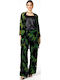 Langärmelig Damen Hemd Colorful