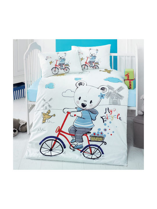 Beauty Home Set Albastru 100x150 cm