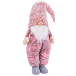 BigBuy Santa Claus Pink 76x15x15cm