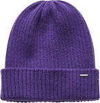 Funky Buddha Beanie Beanie Knitted in Purple color