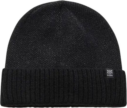 Beanie Beanie Knitted in Black color