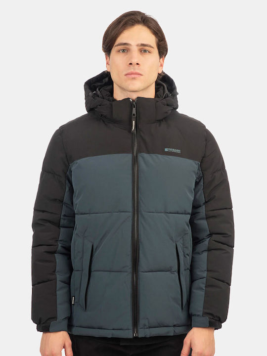 Rebase Jacke Puffer Blue