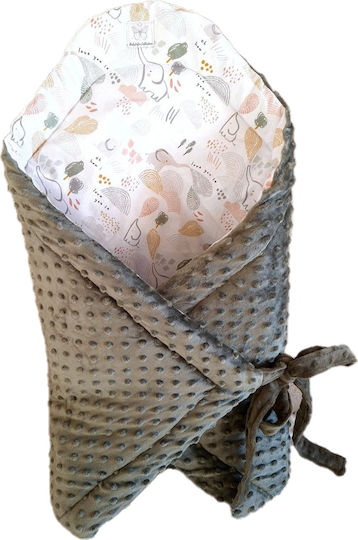 BabyValia Decke Wickeltücher für Kinderzimmer Khaki Khaki 75x75cm