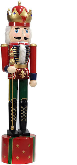 General Trade Weihnachts-Nussknacker Mehrfarbig Höhe 93cm.