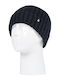 Kids Beanie Knitted Black