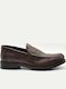 Bliss1 Men's Leather Loafers Brown