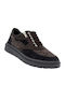 Leder Herren Freizeitschuhe Blau