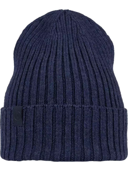 Norval Beanie Beanie Knitted in Navy Blue color