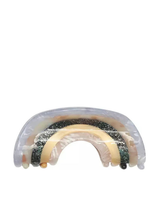 Mimi & Lula Rainbow Bulldog Hair Clip