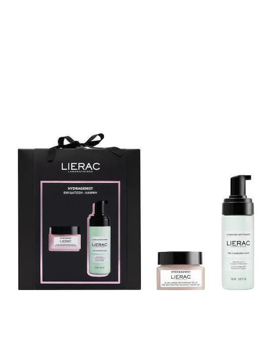 Lierac Hydragenist Σετ Περιποίησης για Ενυδάτωση, Καθαρισμό Προσώπου & Λάμψη 2τμχ
