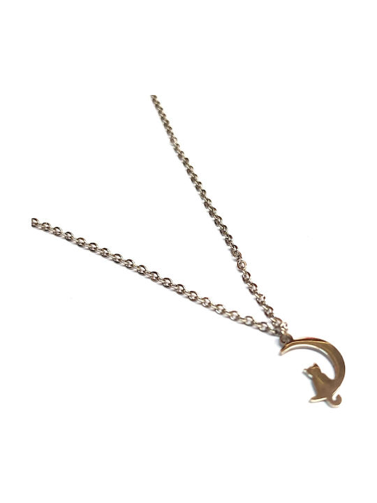 Amalfi Accessories Παιδικό Κολιέ από Ατσάλι με Αλυσίδα GP-799543