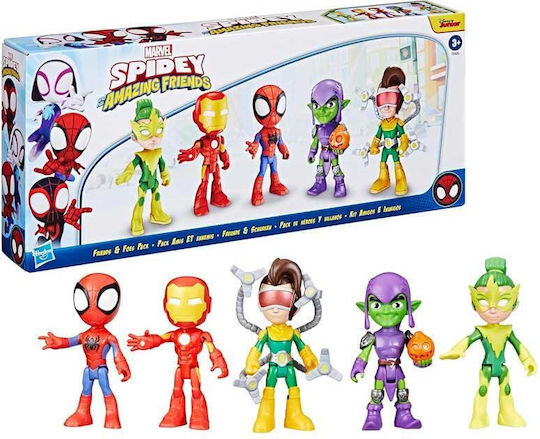 Φigură de acțiune Marvel Spidey And His Amazing Friends & Enemies Pack pentru copii de 3+ ani ani 10cm cm