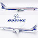 Metal Modeling Figure Airplane in Scale 1:200 27.2x19cm.