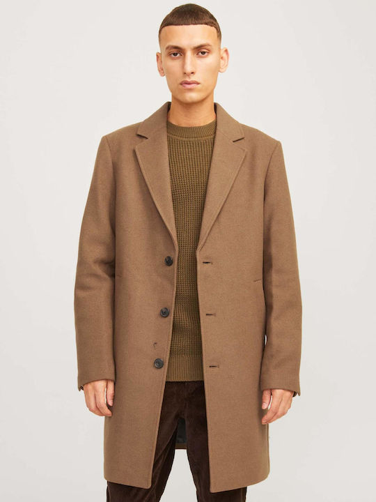 Jack & Jones Men's Coat Brown