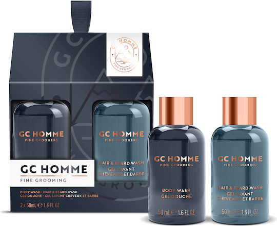 The Luxury Bathing Company GC Homme Комплект за грижа за кожата за Почистване на тялото 2бр
