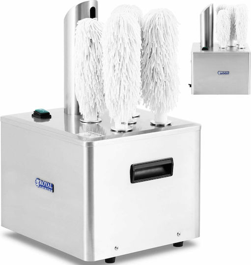 Glass Polishing Machine Polishing Glasses Goblets 5 Brushes 1320 W