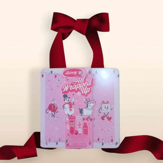 The Luxury Bathing Company All Wrapped Up Σετ Περιποίησης για Ενυδάτωση & Καθαρισμό Προσώπου 4τμχ