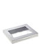 Palma Emporio Tabletop Rectangle Wedding Crown Case White 25x30cm
