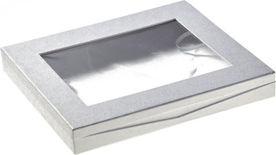 Palma Emporio Hochzeitskronen-Etui Rechteck Weiß 25x30εκ.