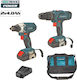 Bormann BCD9011 Сет Ударна машина & Ударна бормашина 18V с 2 батерии 4Ах и куфар