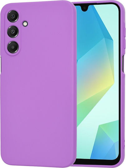 Techsuit Softflex Umschlag Rückseite Silikon Lila (Samsung Galaxy A16 4G, Samsung Galaxy A16 5G)
