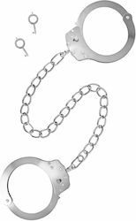 Fetish Tentation Handcuffs in Silver Color