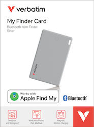 Verbatim My Finder Card Apple Find My Tracker Gray 1pcs