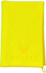 Wevora Πανί Μικροϊνών Καθαρισμού 350gsm Κίτρινο 60x40cm
