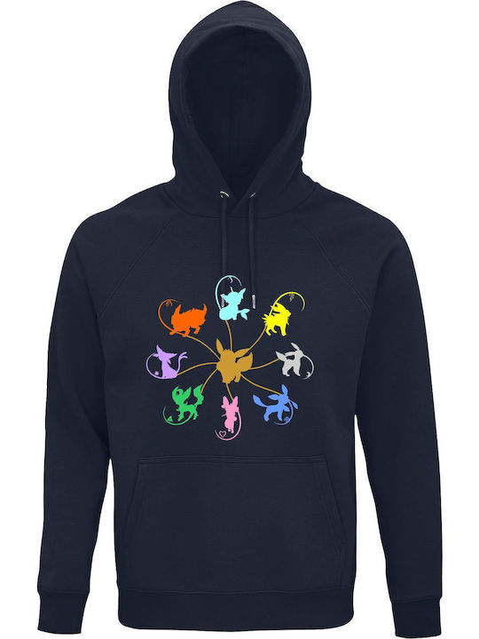 Eevee Evolution Pokemon Kapuzenpulli Pokemon Ma...