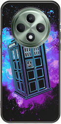 Doctor Who Oppo Reno 12 F 5G Черен TPU Черен Силикон Doctor Who Oppo Reno 12 F 5G Черен TPU Черен Силикон