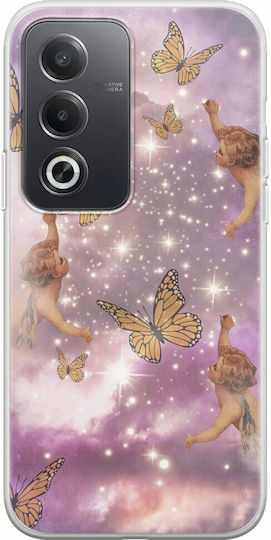 Engel Schmetterlinge Oppo A80 5g Flexibles TPU Transparentes Silikon