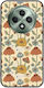 Hippie Mushrooms Oppo Reno 12 F 5g Black Tpu Μαύρη Σιλικόνη