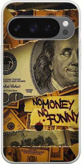 No Money Google Pixel 9 Pro 5g Flexible TPU Transparent Silicone