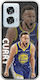 NBA Stars Stephen Curry Motorola Edge 50 Fusion 5G Flexibles TPU Transparentes Silikon