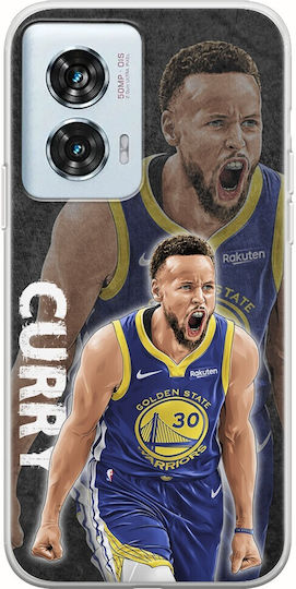 NBA Stars Stephen Curry Motorola Edge 50 Fusion 5G Flexibles TPU Transparentes Silikon